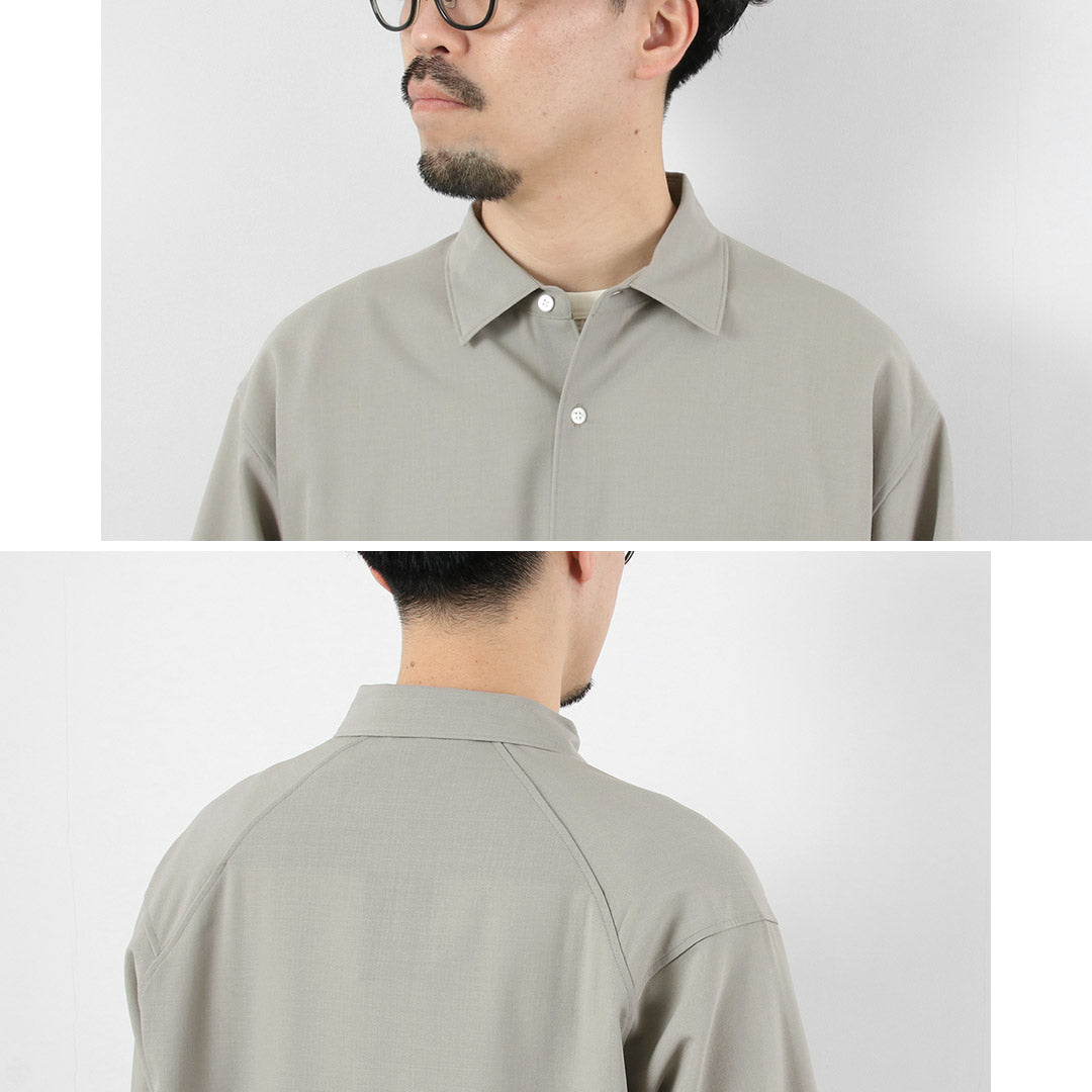 GOLDWIN（ゴールドウィン） ハイツイストウール リラックスシャツ 尾州