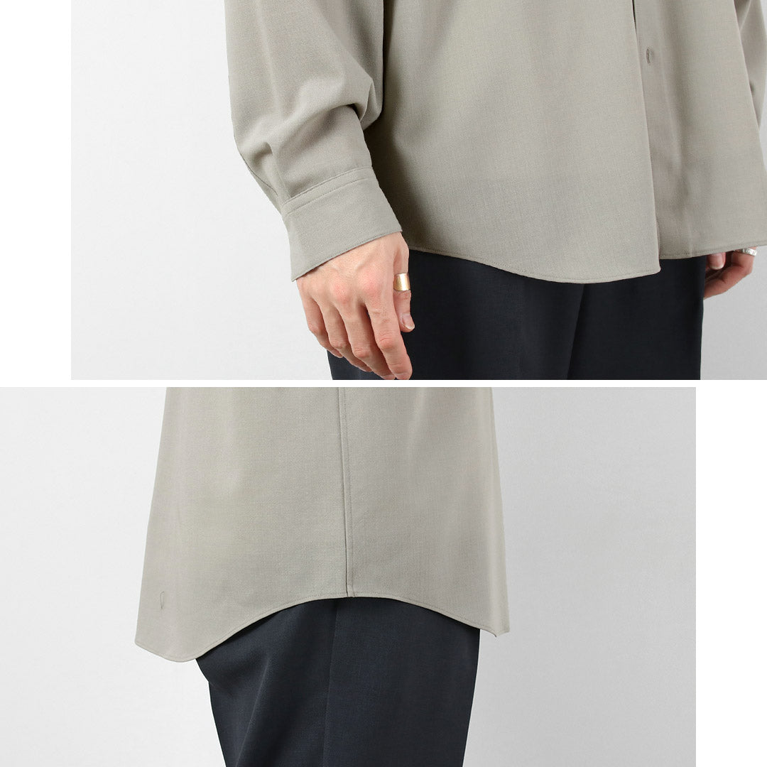 GOLDWIN（ゴールドウィン） ハイツイストウール リラックスシャツ 尾州