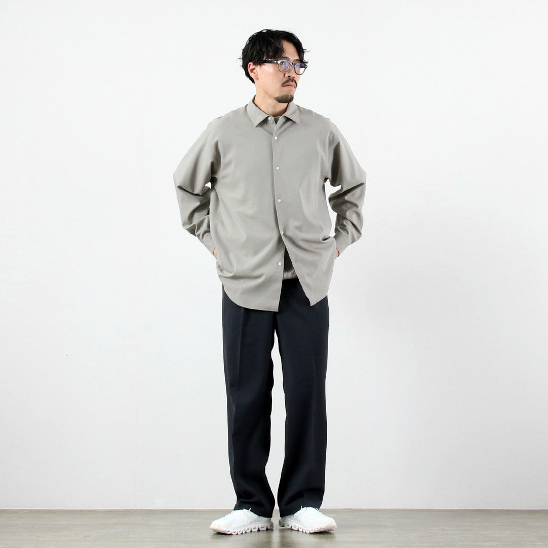 GOLDWIN（ゴールドウィン） ワンタック ストレートパンツ リサイクル