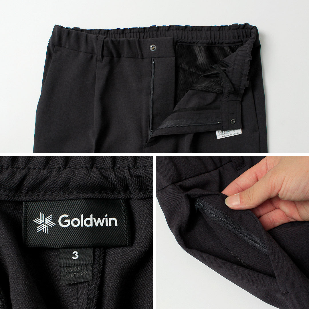 GOLDWIN（ゴールドウィン） ワンタック ストレートパンツ リサイクル