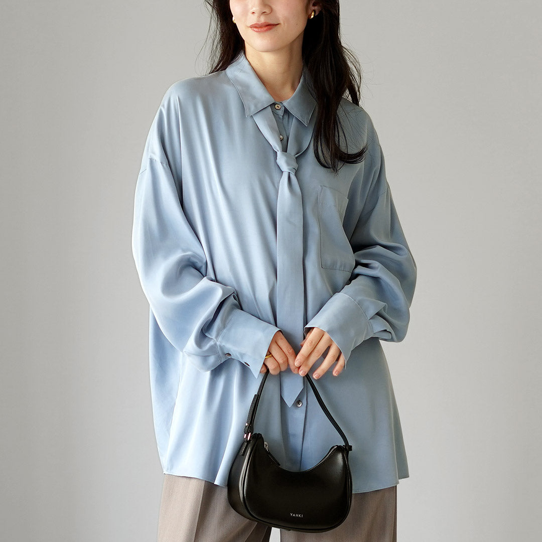 ETRE TOKYO（エトレトウキョウ） キュプラネクタイオーバーサイズ