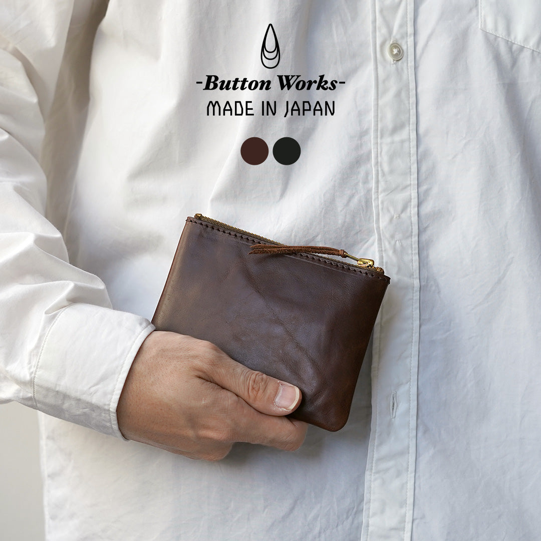BUTTON WORKS（ボタンワークス） クロムエクセル レザーポーチウォレット