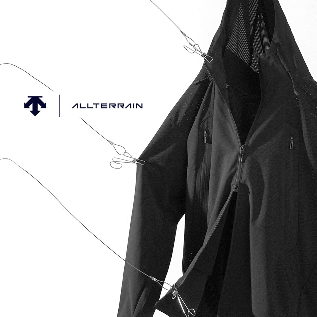 デサントオルテライン スキーマテック エアー ストレッチ コートジャケット 黒 DESCENTE ALLTERRAIN（デサントオルテライン） スキーマテック エアー