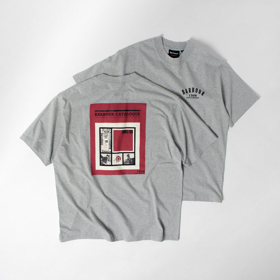 BARBOUR（バブアー） 1966グラフィック オーバーサイズ Tシャツ