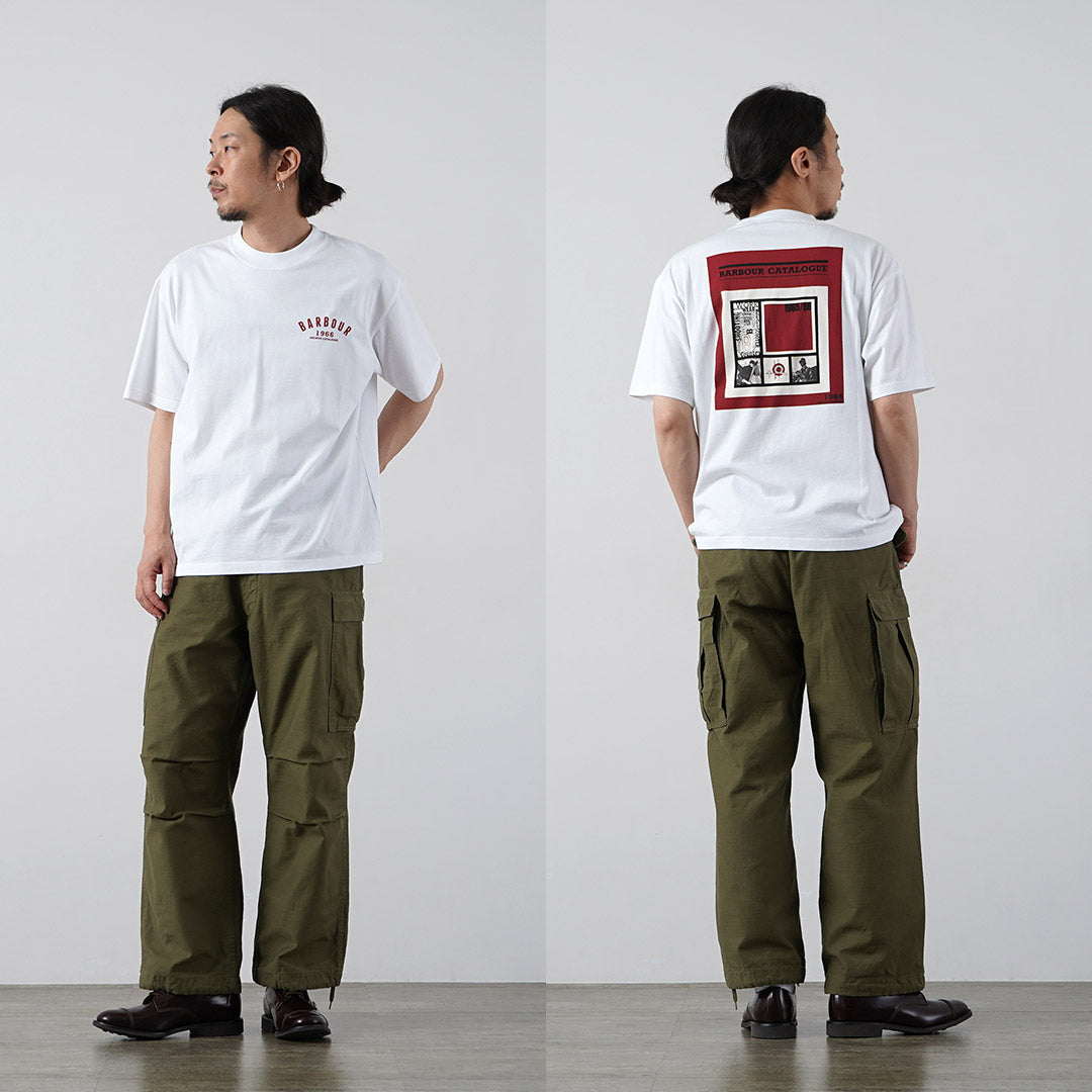BARBOUR（バブアー） 1966グラフィック オーバーサイズ Tシャツ