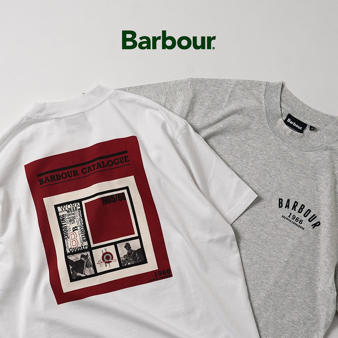 BARBOUR（バブアー） 1966グラフィック オーバーサイズ Tシャツ