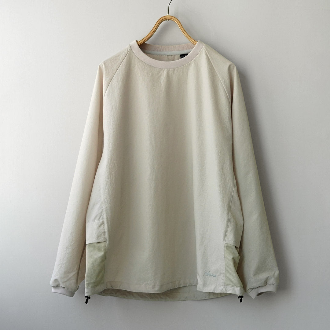 NANGA（ナンガ） ドットエアー コンフィー ロングスリーブTシャツ / メンズ 長袖 ロンT アウトドア 吸水速乾 ストレッチ