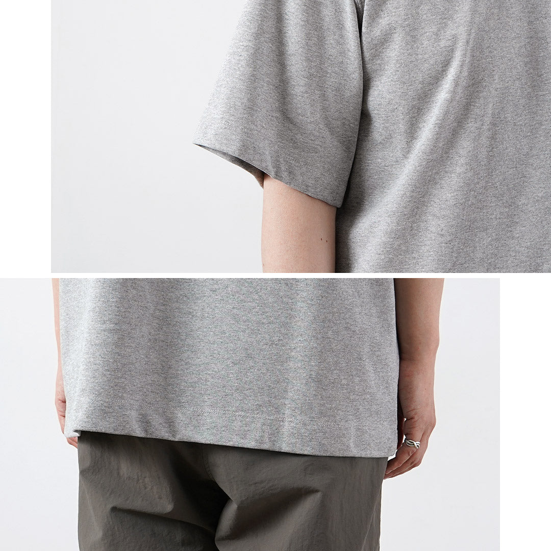NANGA（ナンガ） エコハイブリッド ラインドローイング Tシャツ / 半袖