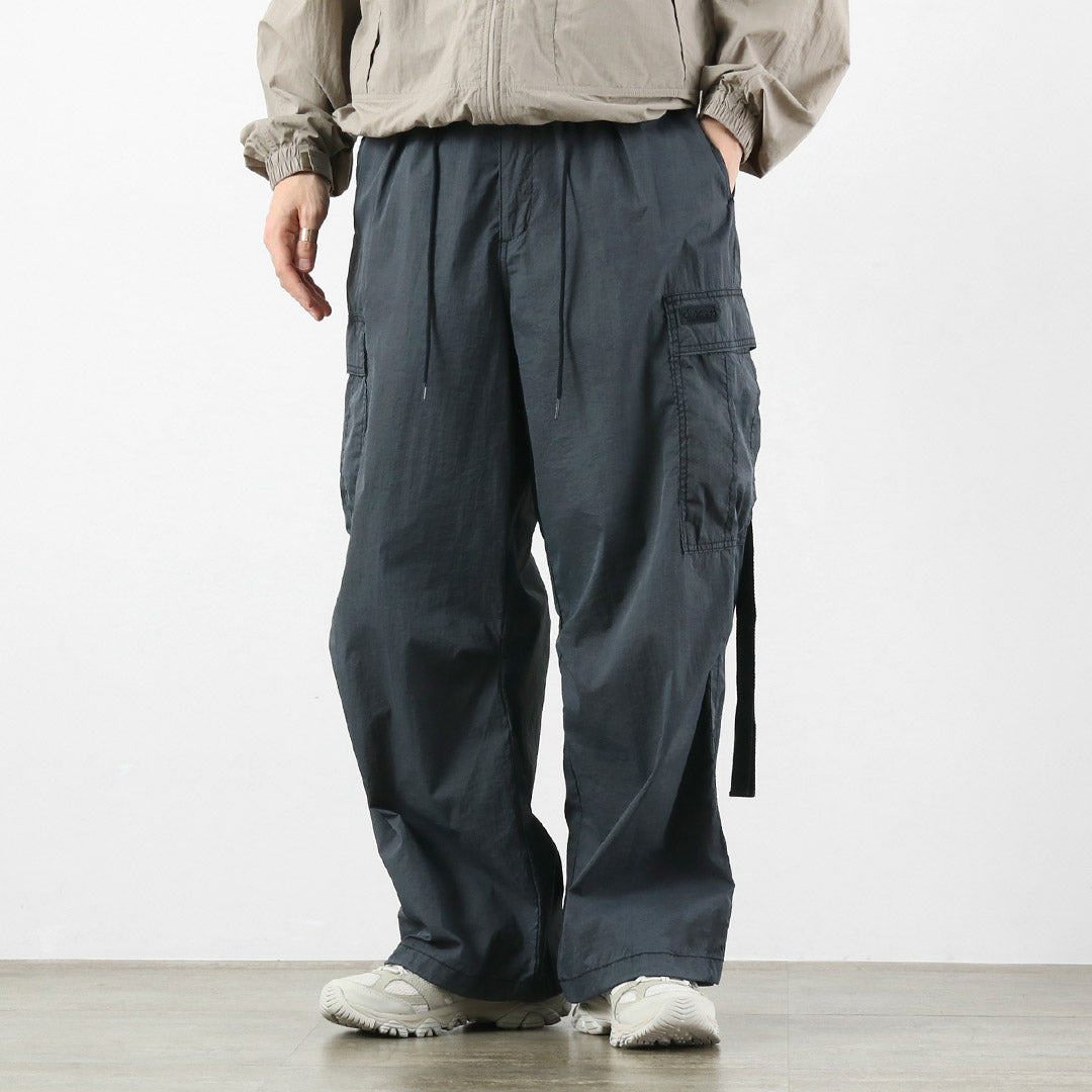 WILDTHINGS（ワイルドシングス） ダブルダイ ナイロン カーゴパンツ