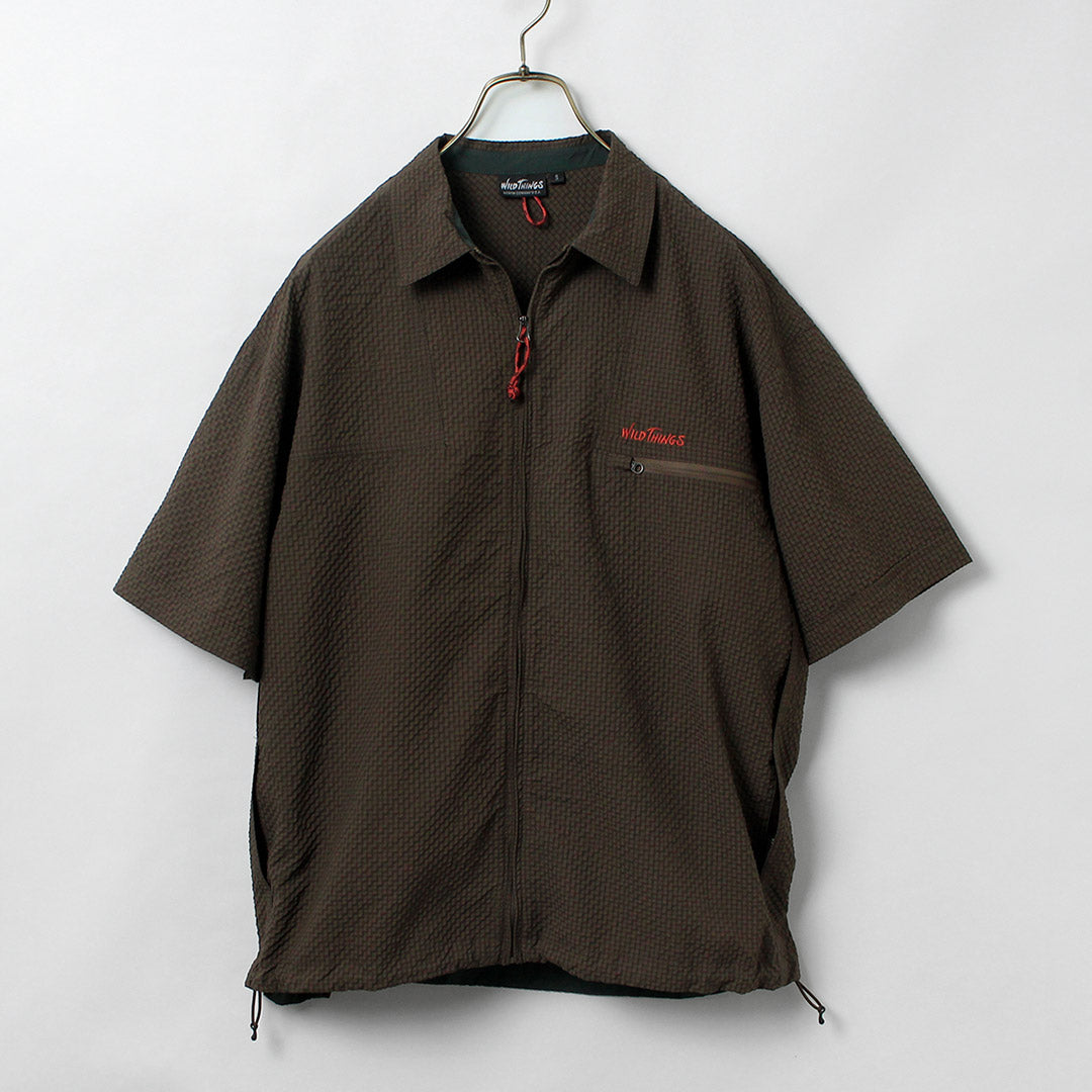 WILDTHINGS（ワイルドシングス） ゲッコー シアサッカー シャツ