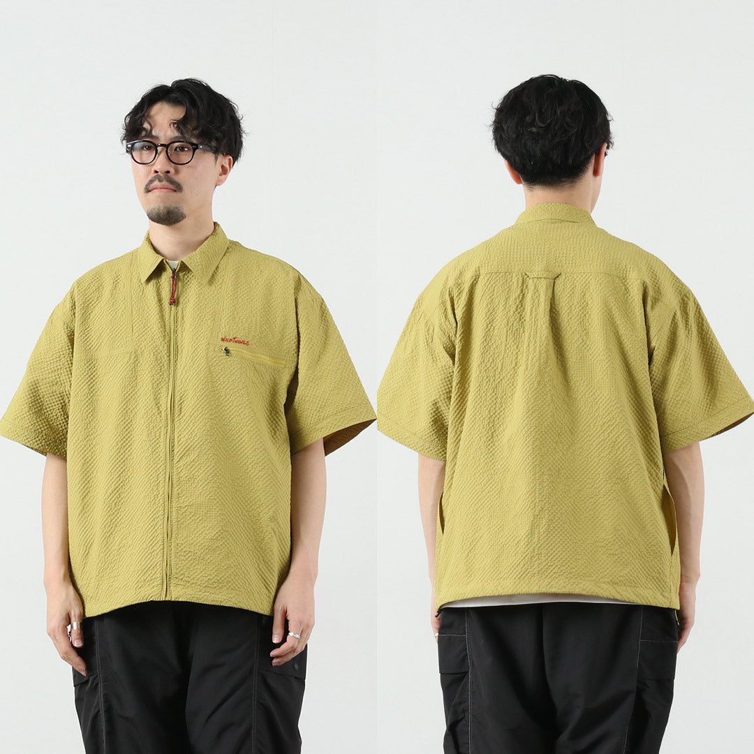 WILDTHINGS（ワイルドシングス） ゲッコー シアサッカー シャツ
