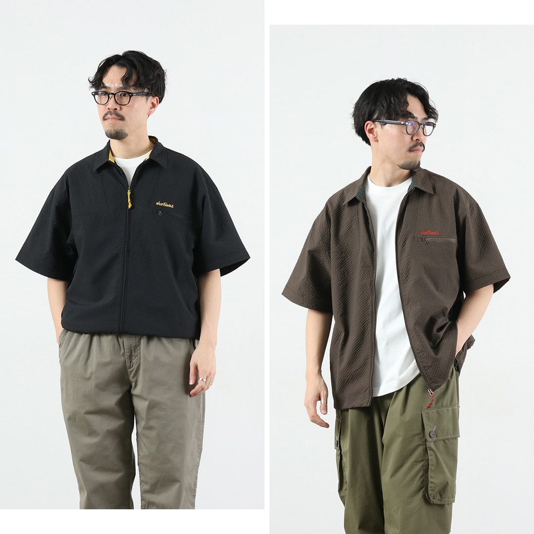 WILDTHINGS（ワイルドシングス） ゲッコー シアサッカー シャツ