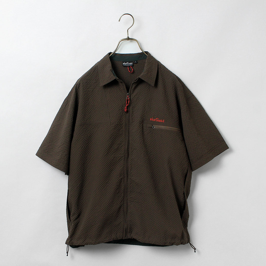WILDTHINGS（ワイルドシングス） ゲッコー シアサッカー シャツ