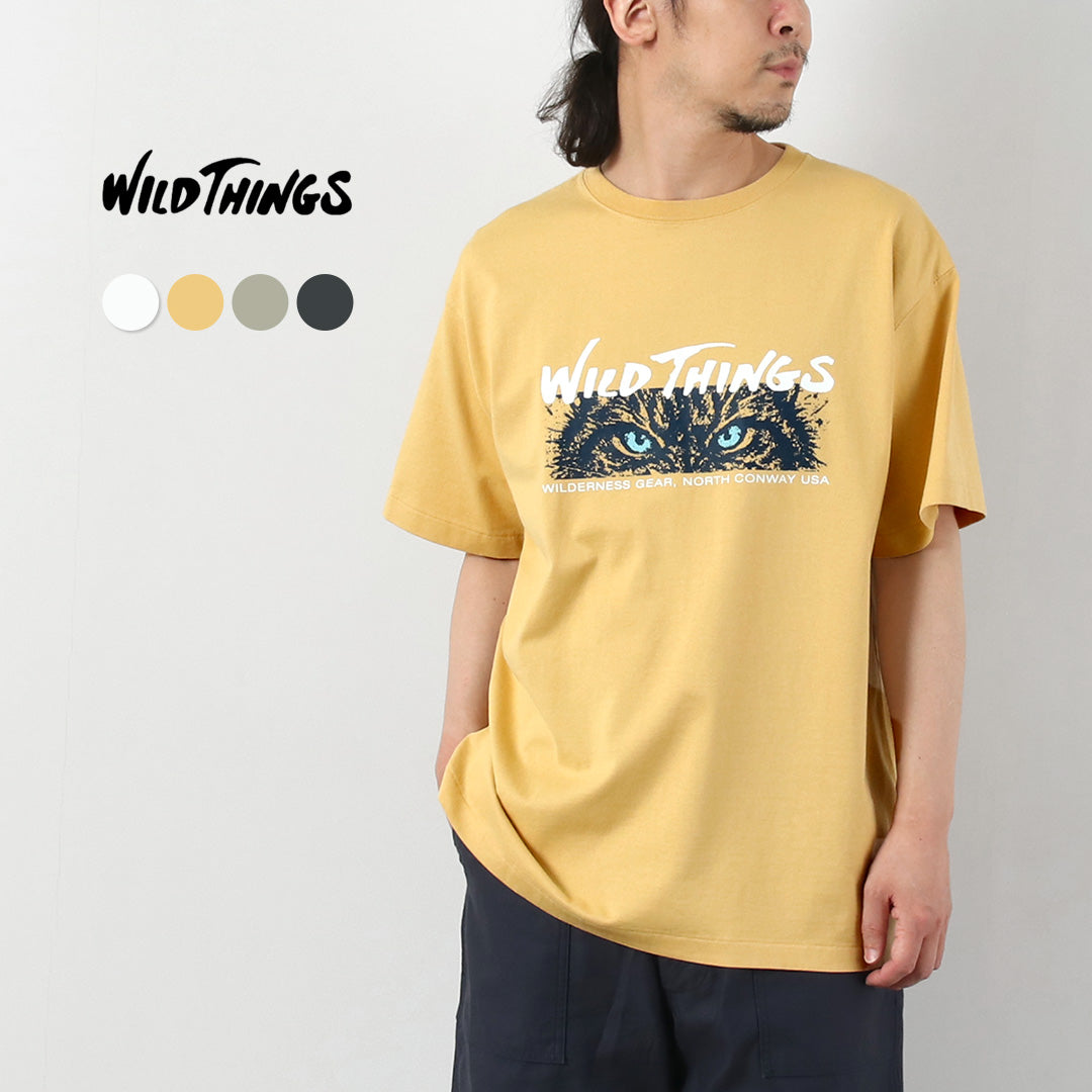 WILDTHINGS（ワイルドシングス） リンクス ショートスリーブTシャツ