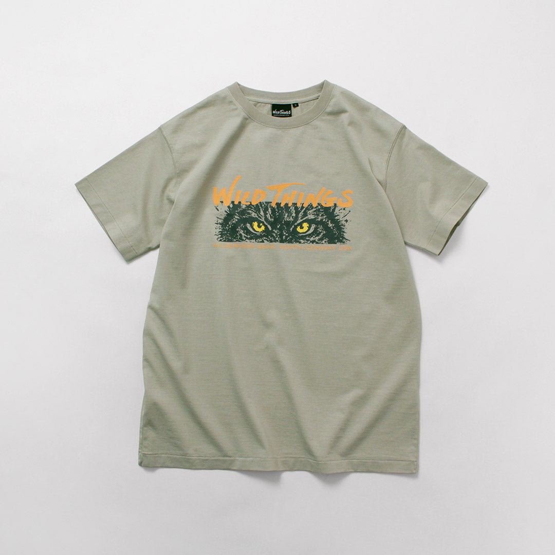 WILDTHINGS（ワイルドシングス） リンクス ショートスリーブTシャツ