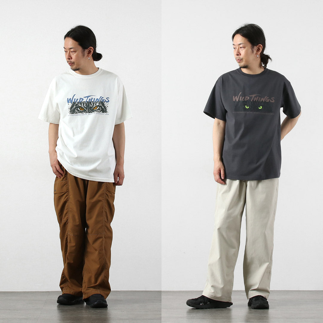 WILDTHINGS（ワイルドシングス） リンクス ショートスリーブTシャツ