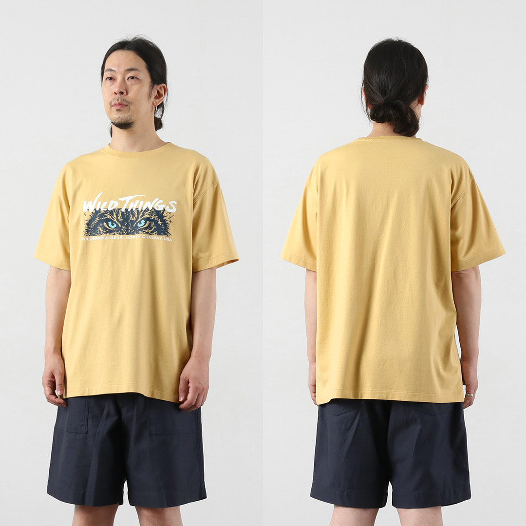 WILDTHINGS（ワイルドシングス） リンクス ショートスリーブTシャツ