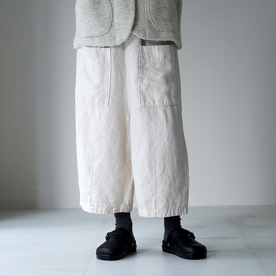 TUMUGU（ツムグ） ソリトリネン(2) 8分丈パンツ / レディース ボトムス