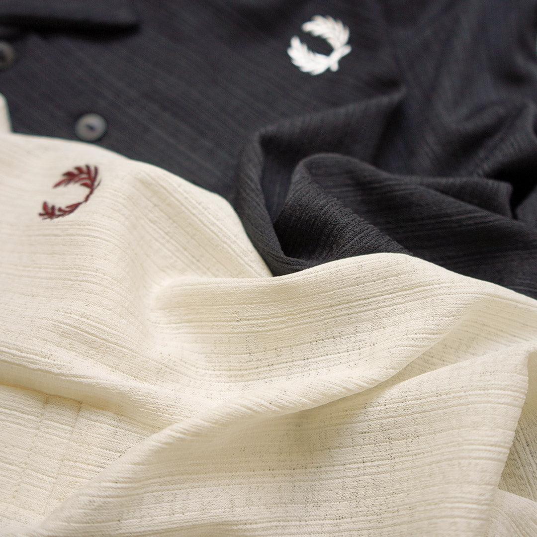 FRED PERRY（フレッドペリー） シアー リブ ポロシャツ