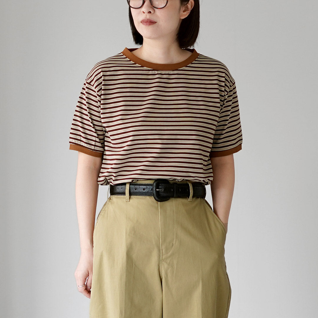 STAR STRIPE（スターストライプ） ボーダー リンガー Tシャツ