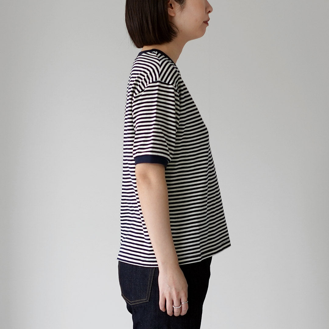 STAR STRIPE（スターストライプ） ボーダー リンガー Tシャツ