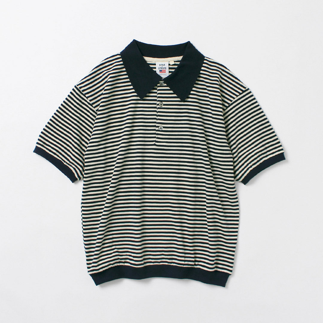 STAR STRIPE（スターストライプ） ボーダー ポロシャツ / レディース