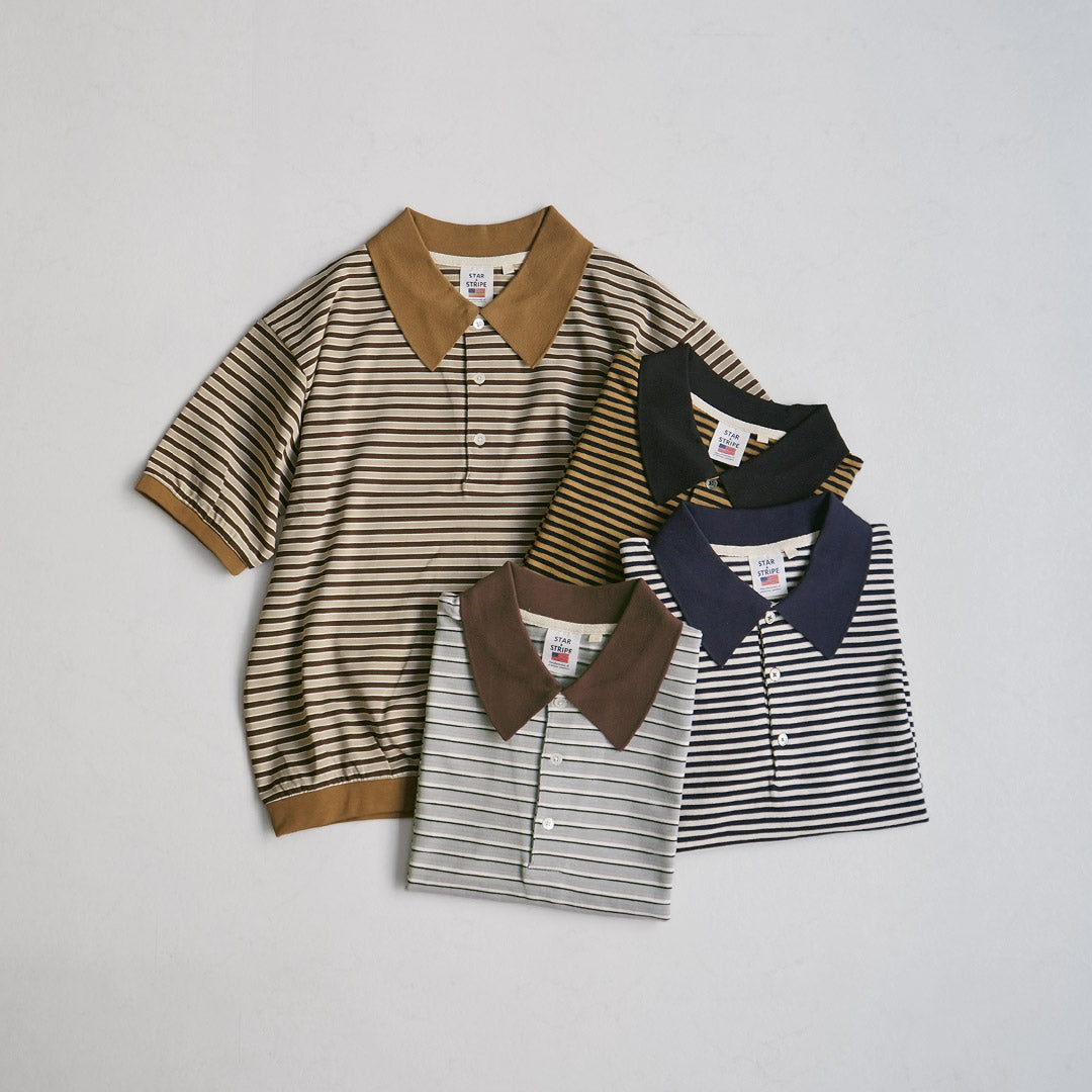 STAR STRIPE（スターストライプ） ボーダー ポロシャツ / レディース