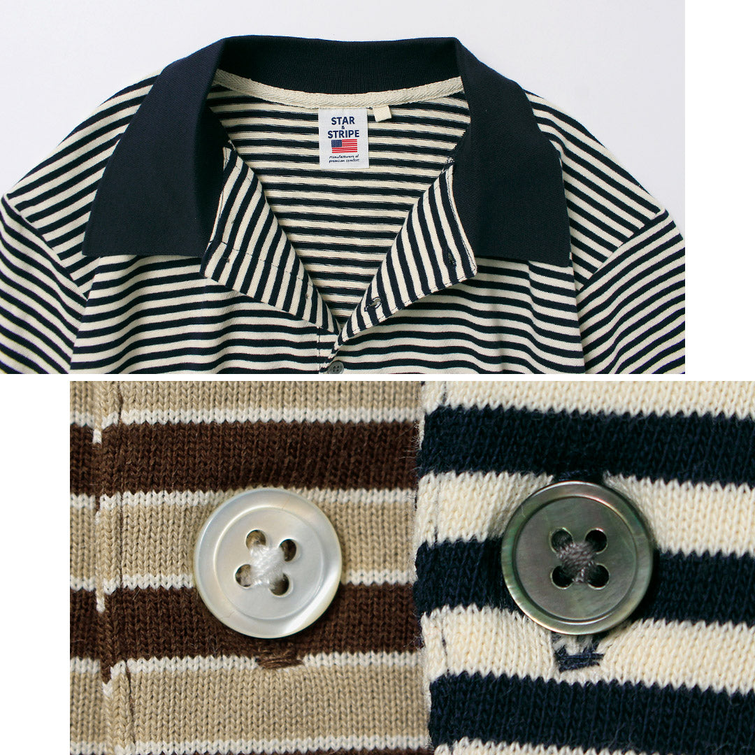 STAR STRIPE（スターストライプ） ボーダー ポロシャツ / レディース
