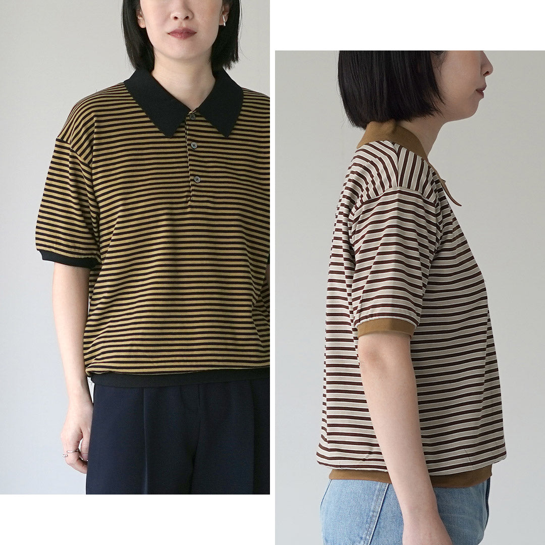 STAR STRIPE（スターストライプ） ボーダー ポロシャツ