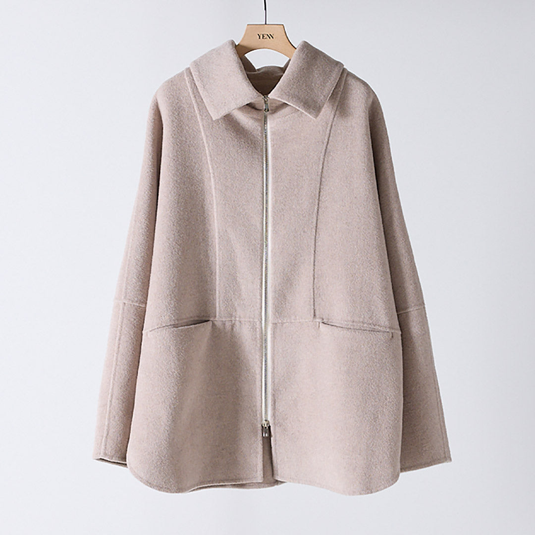 お得chereaux♡上品襟コート AMBIDEX Store ○丸襟ショート ジャケット(F グレー): l'atelier