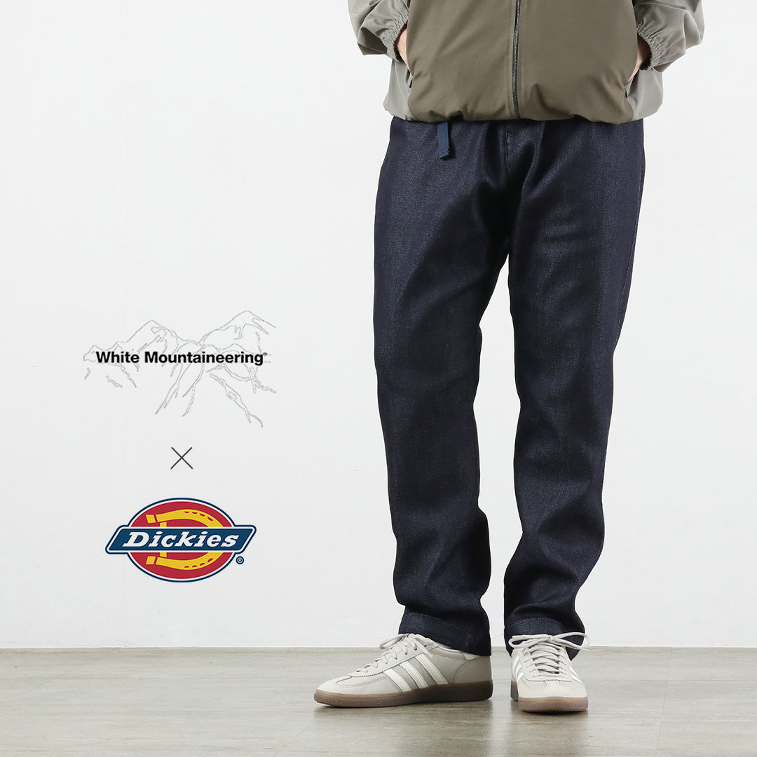 White Mountaineering ホワイト テーパード 1タックパンツ WHITE MOUNTAINEERING（ホワイトマウンテニアリング） ディッキーズ