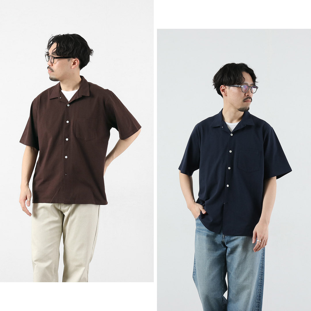 70's Healthknit 両面プリントシャツ HEALTHKNIT（ヘルスニット）×RAG 別注 半袖 オープンカラーシャツ