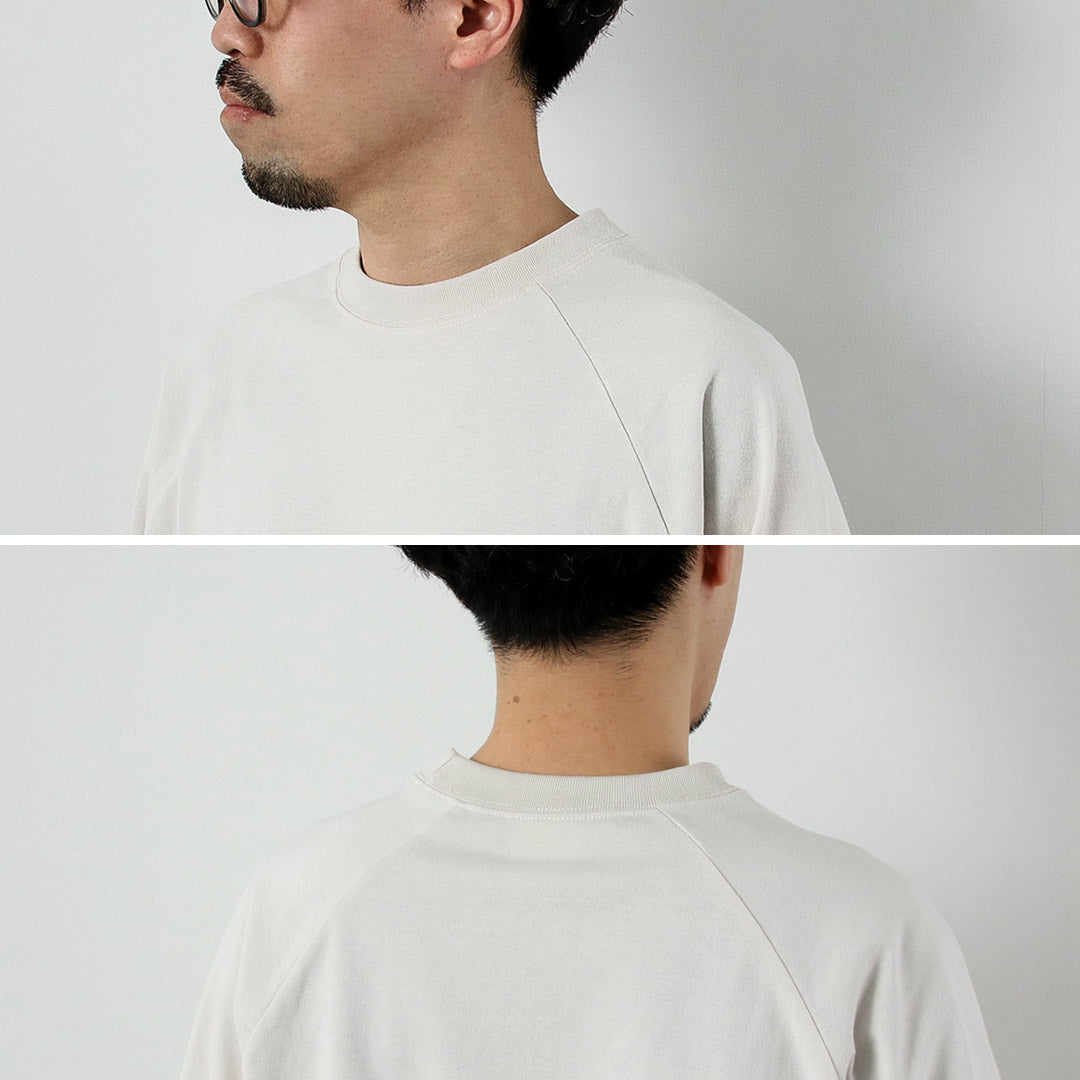 HEALTHKNIT（ヘルスニット） ×RAG 別注 ヘルスニット×ラグ 長袖クルーネック スウェッティー オープンエンド ドライジャージ 抗菌・防臭加工