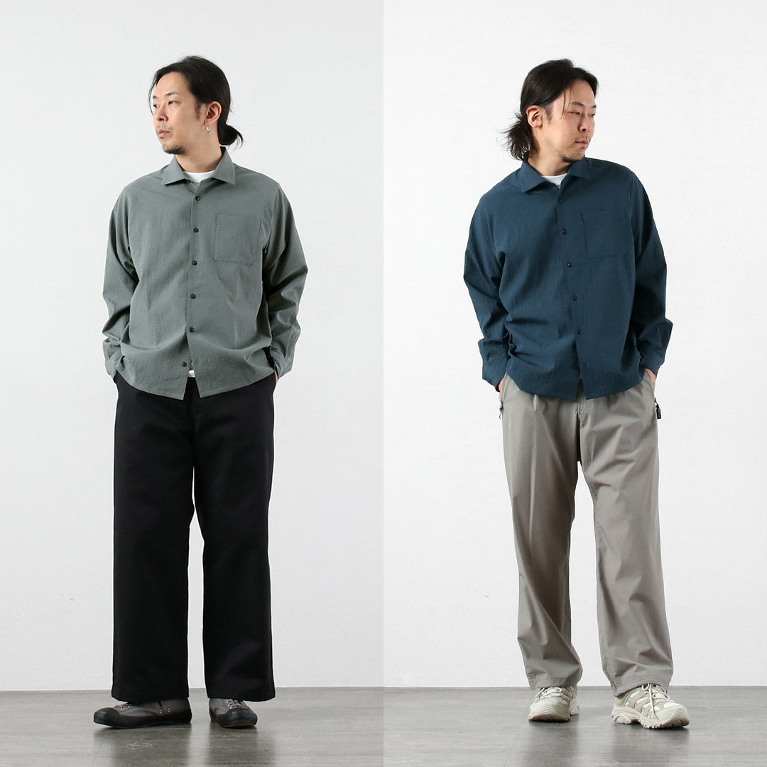 45R 現行タグ クラッシュチノ ワークシャツ コットンリネン S 長袖 綿 麻 SUGAR CANE シュガーケーン ワークシャツ 8.5oz ウォバッシュ