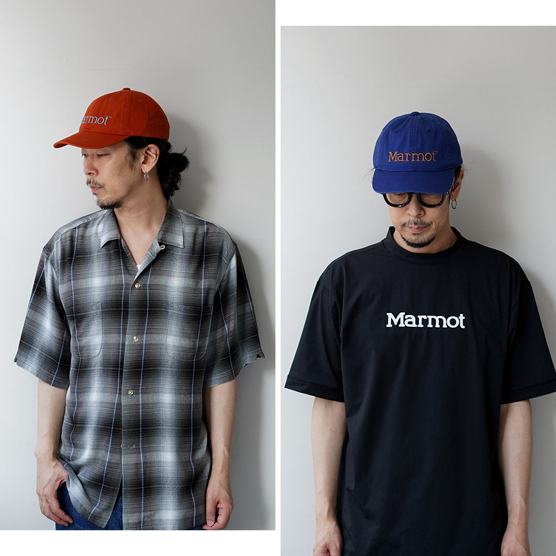 MARMOT（マーモット） ビッグロゴ キャップ