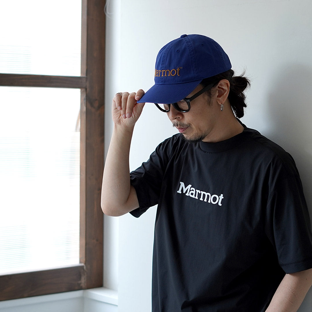 MARMOT（マーモット） ビッグロゴ キャップ