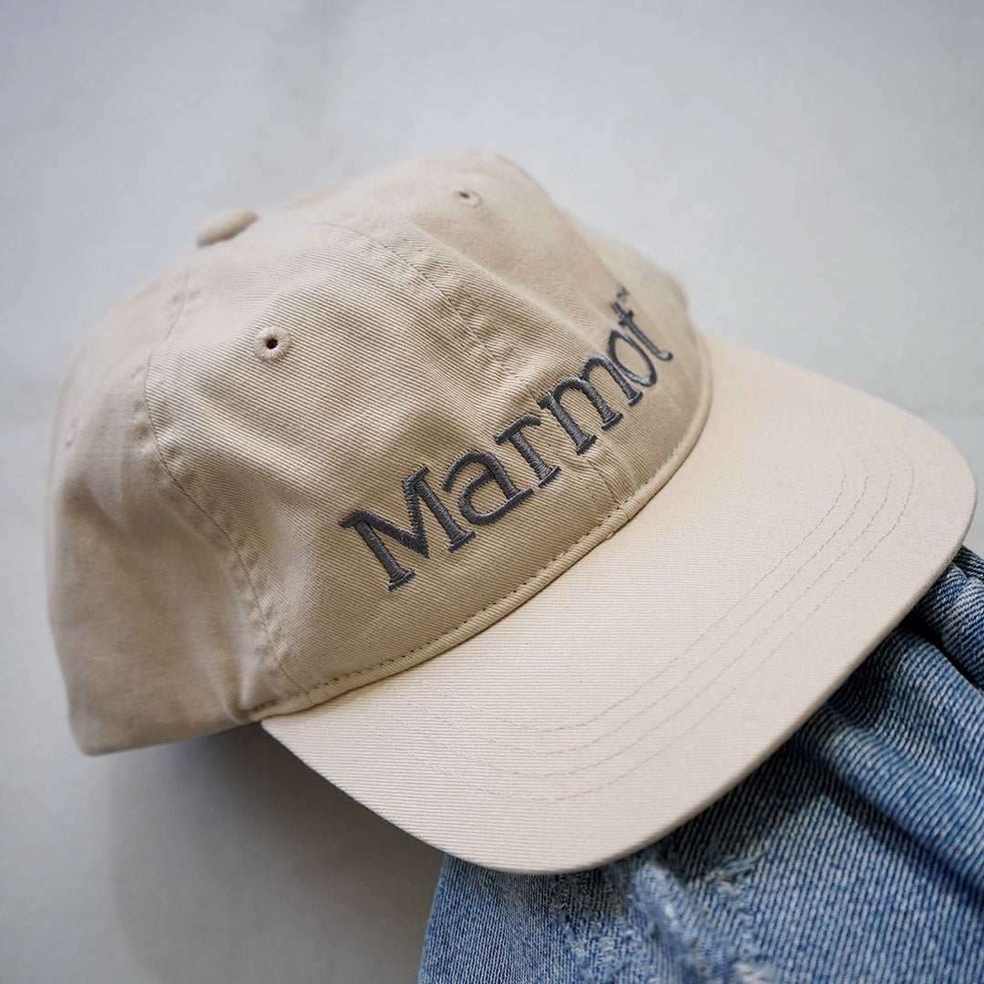 MARMOT（マーモット） ビッグロゴ キャップ