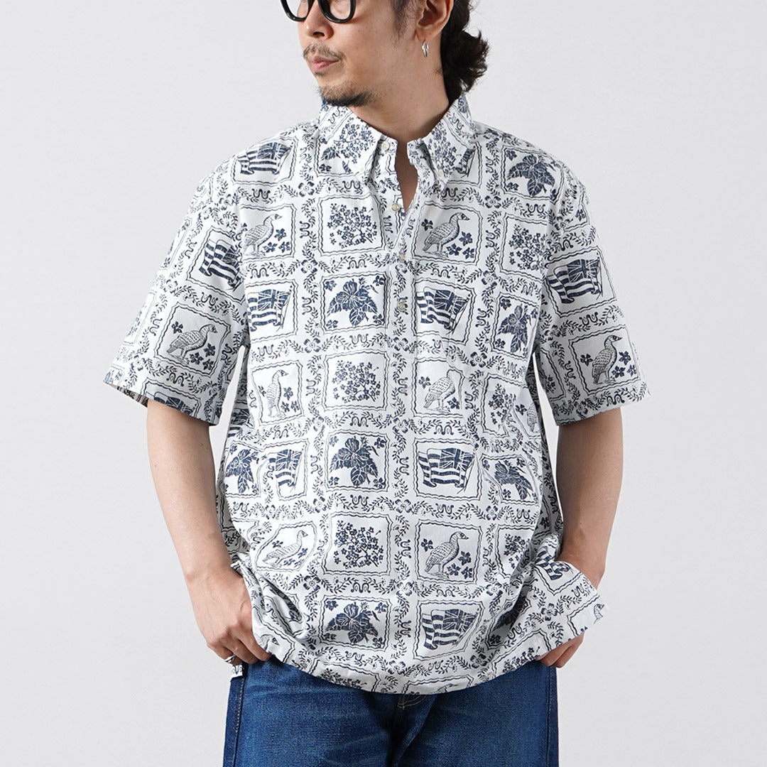 Reyn Spooner レインスプーナーサインボード アロハ　ハワイ好きな方へ REYN SPOONER（レインスプーナー） ラハイナ セーラー プルオーバー
