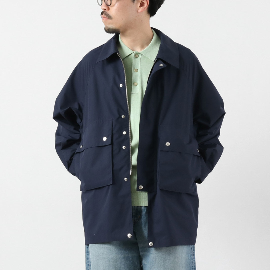 Traditional Weatherwear コーチジャケット イタリアンドットリラックスコーチジャケット