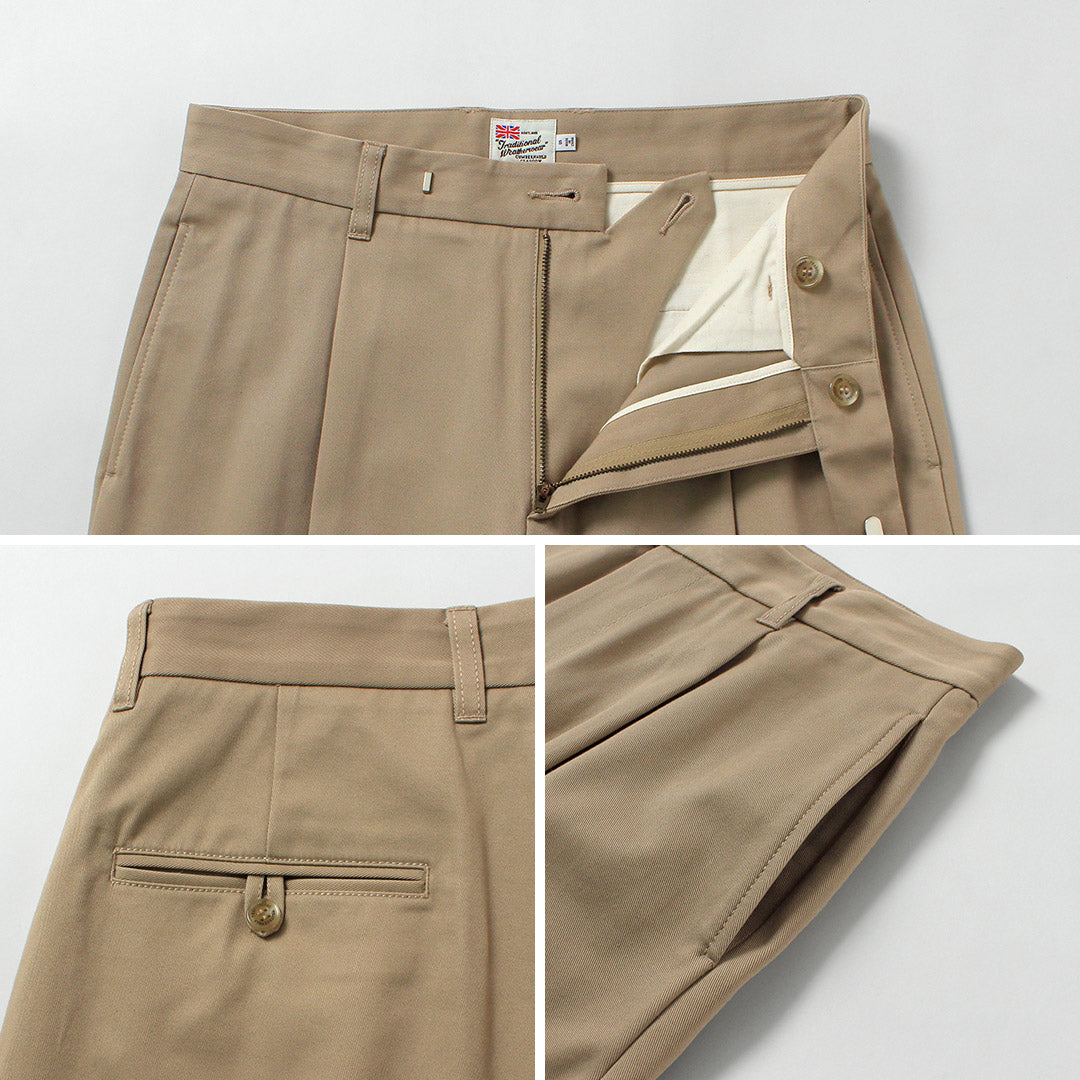 【美品】トラディショナルウェザーウェア　チノパンXS TRADITIONAL WEATHERWEAR（トラディショナル ウェザーウェア