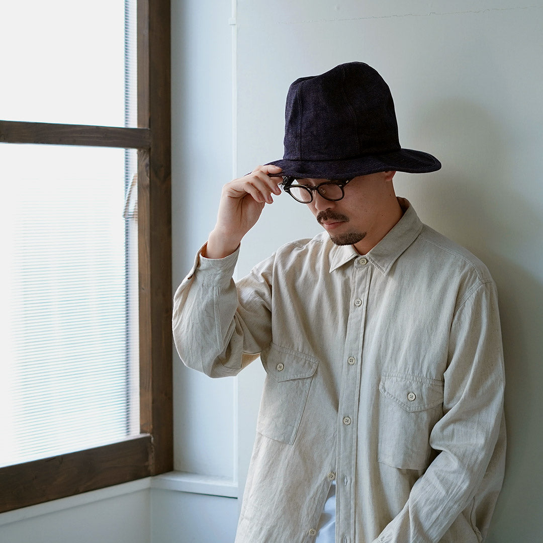 HICOSAKA（ヒコサカ） 13オンスデニム マウンテンハット 日本製