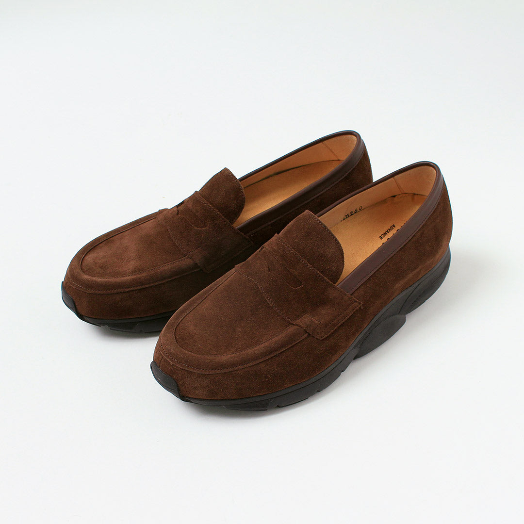 MIDFOOT(ミッドフット)スエード ローファー / メンズ 革靴 本革 MIDFOOT(ミッドフット)スエード ローファー / メンズ 革靴 本革