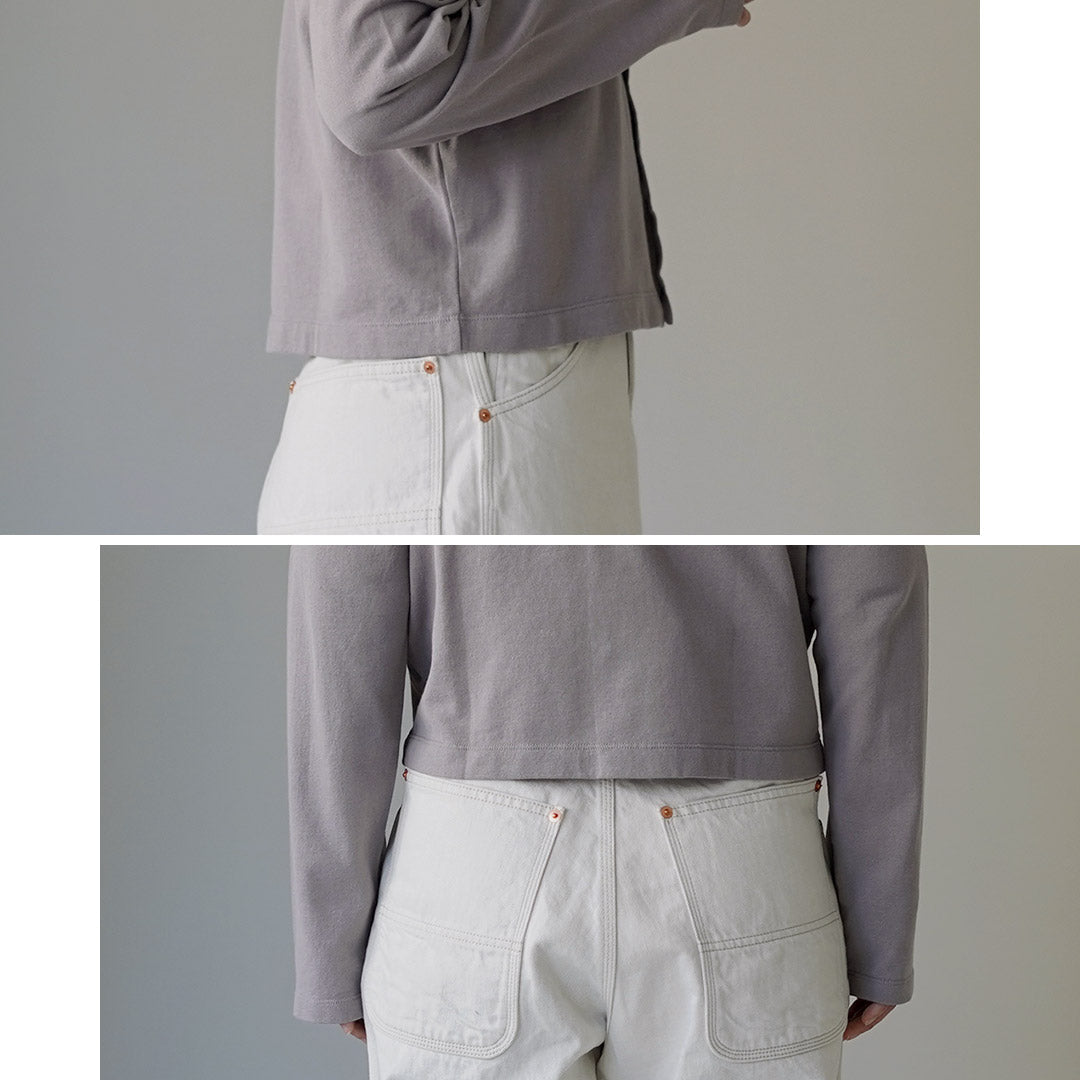 ORCIVAL（オーシバル） クルーネック カーディガン 日本製