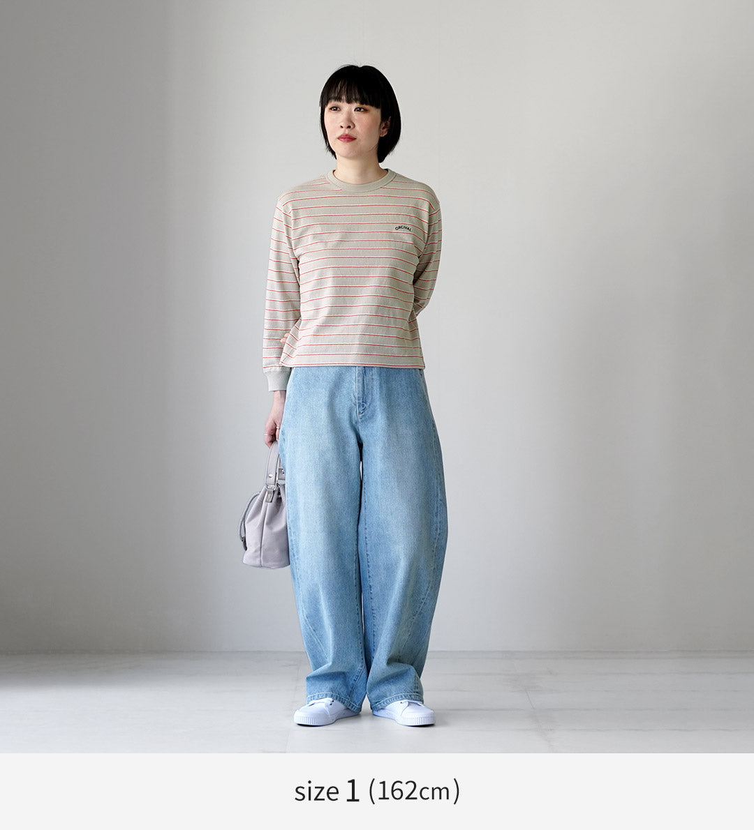 ORCIVAL（オーシバル） エンブロイダリー ロングスリーブ プルオーバー 日本製