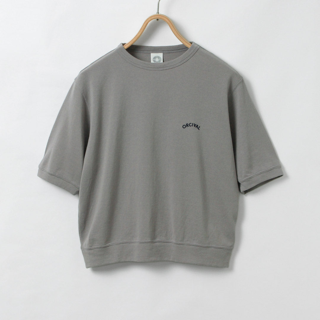 ORCIVAL ロゴTシャツ グレージュ サイズ1 ORCIVAL（オーシバル） クルーネック ショートスリーブ プルオーバー