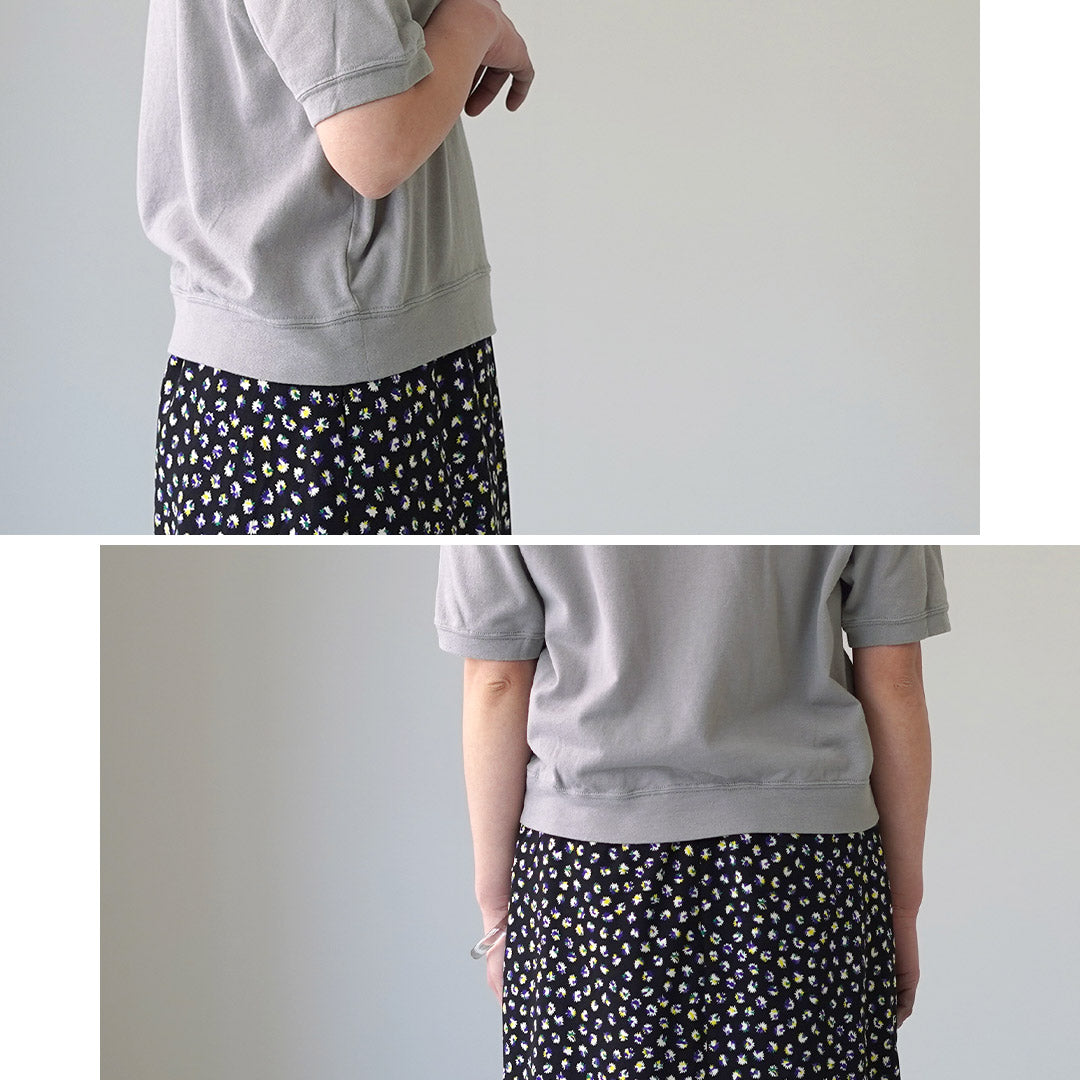 ORCIVAL（オーシバル） クルーネック ショートスリーブ プルオーバー 日本製