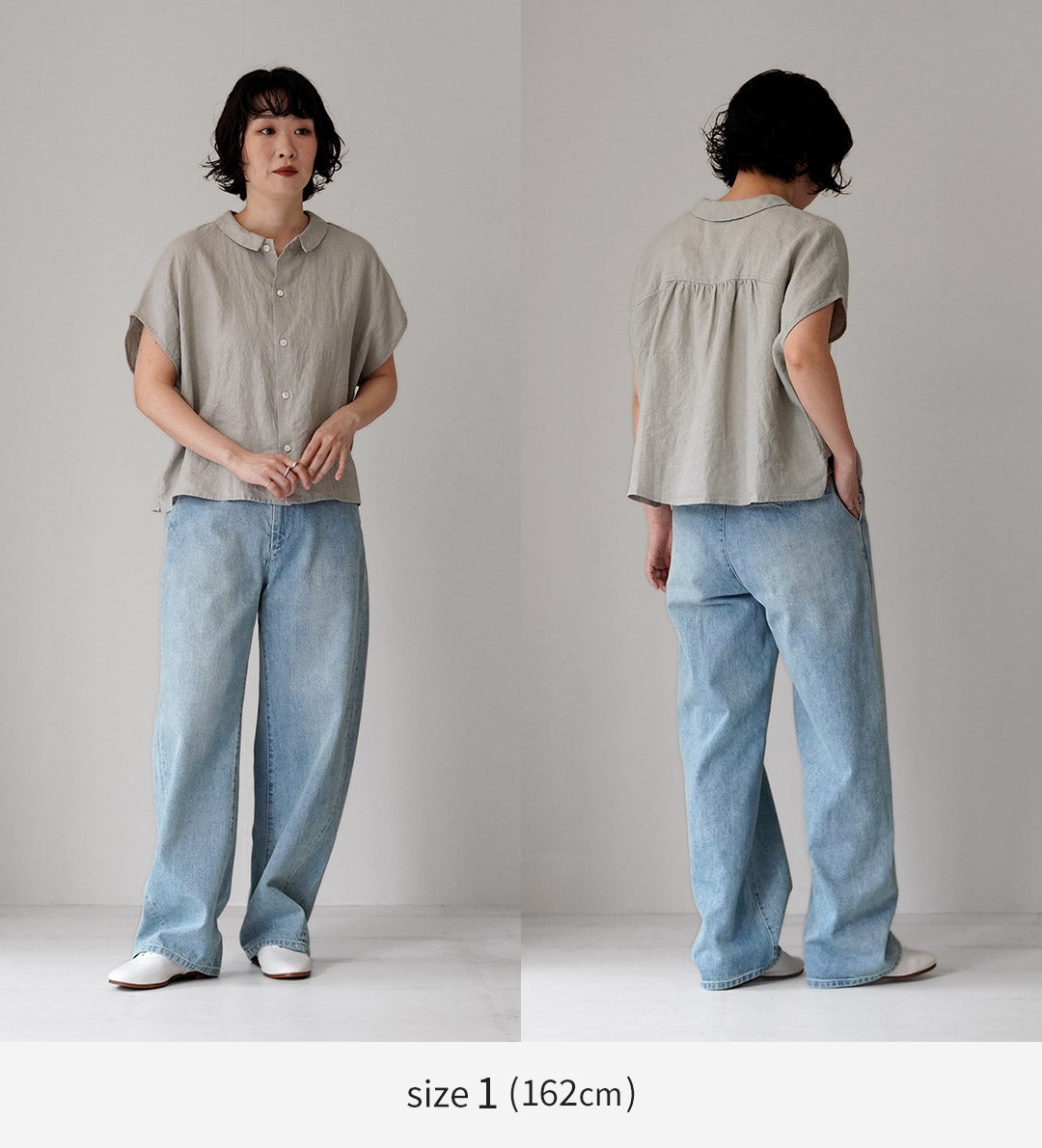最終値下今季美品【ORCIVAL】リネン スリーブレスシャツ ペールピンク ORCIVAL（オーシバル） リネン スリーブレス シャツ / レディース