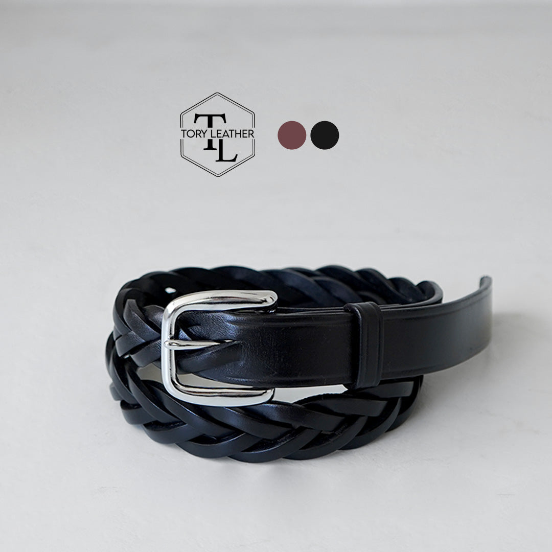 TORY LEATHER（トリーレザー） ロングチップ ブレイドベルト / メンズ