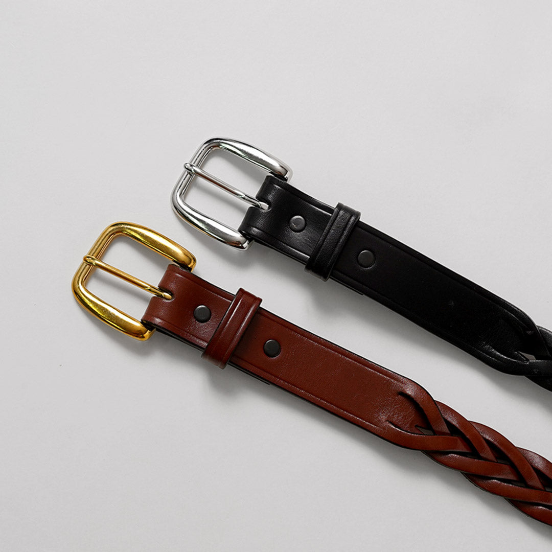 TORY LEATHER（トリーレザー） ロングチップ ブレイドベルト アメリカ製
