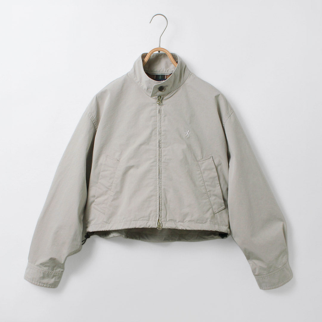 すもも様 ブルゾン Mグレージュ AJUGA. (アジュガ)ロングシルエット MA-1ブルゾン | SHIFFON公式通販